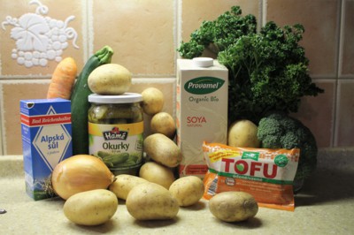 Vaříme s Pinií: Zdravý bramborový salát